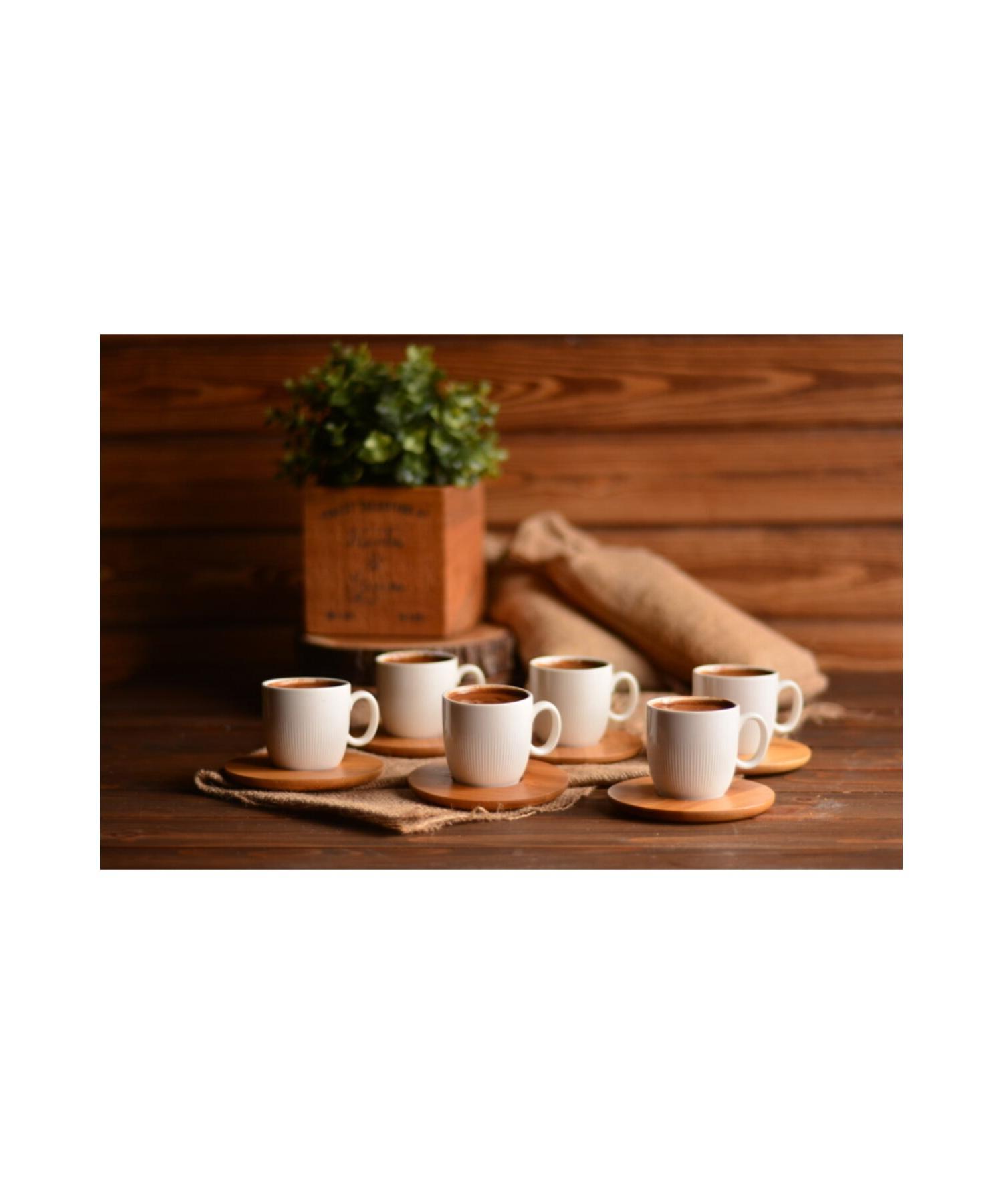 

Кофейный сервиз Костас на 6 персон