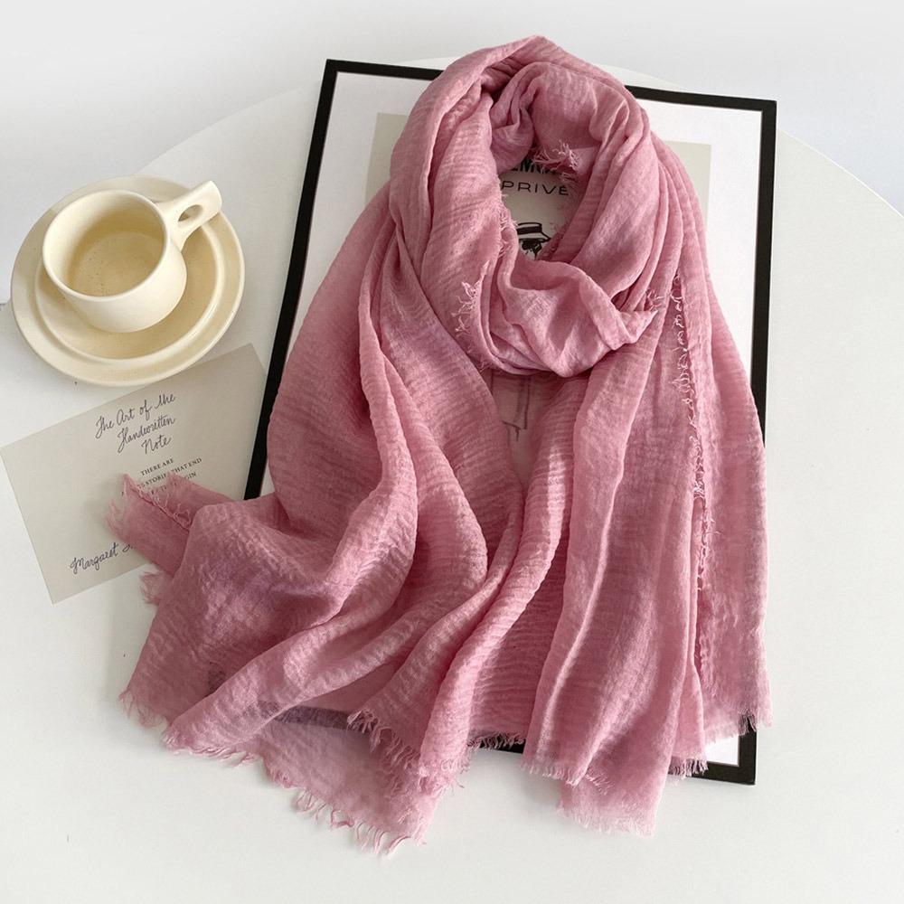 

Большой размер тюрбан шаль гофрированная женская шали новый хиджаб капюшон красный