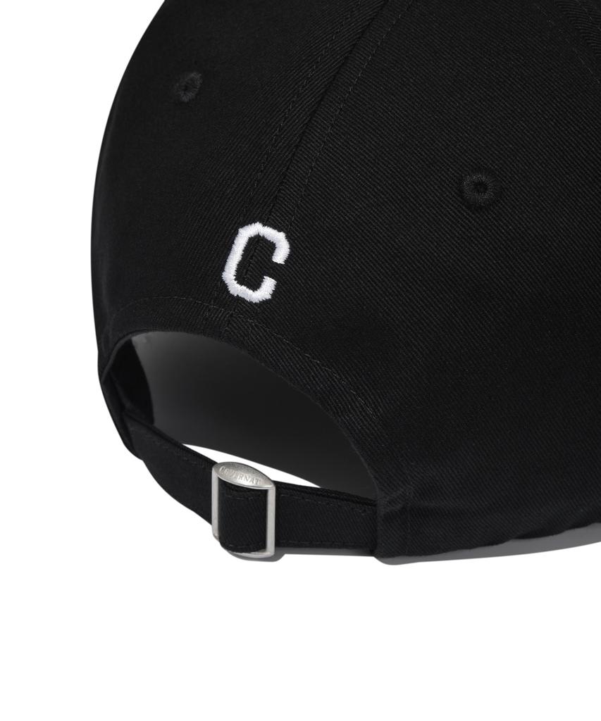 COVERNAT [Standard Fit] C Logo B.B Cap Black