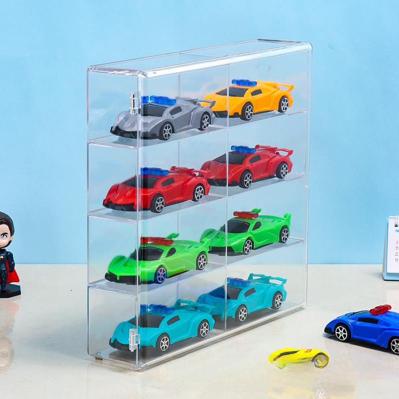 Acryl-Aufsteller für Spielzeugauto-Modelle (Passend für Tomica & Hot Wheels)