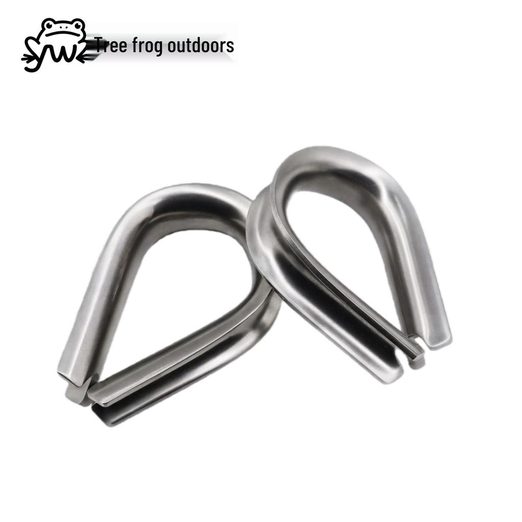 304/316 Stainless Steel European Rope Thimble for Wire and Nylon Rope - Playground Net Thimble