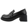 Height-increasing small leather shoes Mary Jane small leather shoes Loafers high heels Japanese shoes Mary Jane jk shoes uniform shoes middle heel