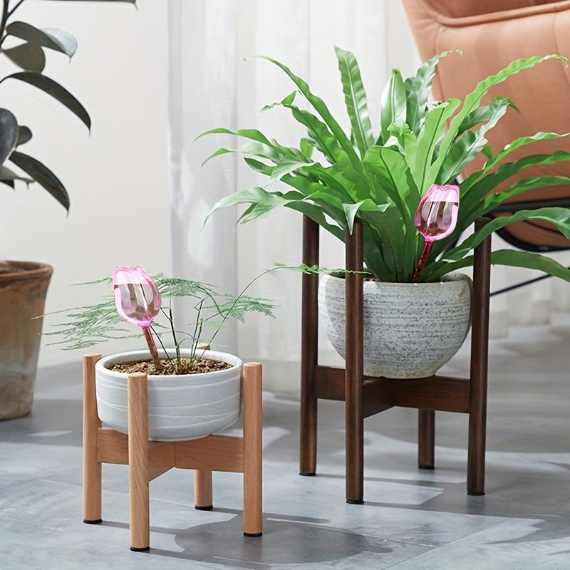 Upgraded Version Tulip Shaped Plant Watering,Slow Drip Design, Automatic Irrigation Suitable for Indoor/outdoor Potted Plants and Hanging Baskets