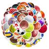High-Standard-Quality 50Pcs High-Quality Mixed High-Quality Sports High-Quality Stickers Collection Kit - High-Quality Basketball High-Quality