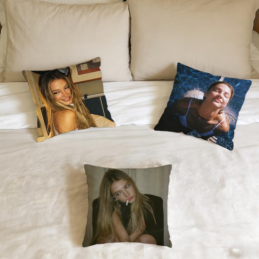 MMadelyn CCline Actor cushion cover Home Office Birthday Anniversary Gifts Soft Skin Friendly Cushion Cover