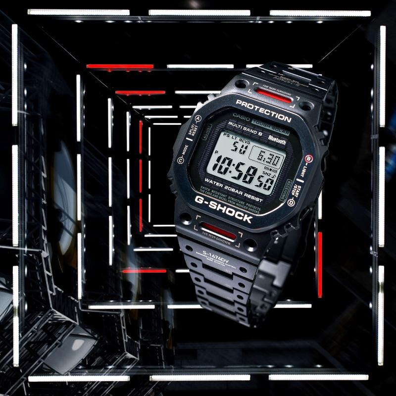 Casio G-SHOCK Reloj de Cuarzo para Hombre Resistente al Agua 200M y a los Golpes GMW-B5000TVA-1