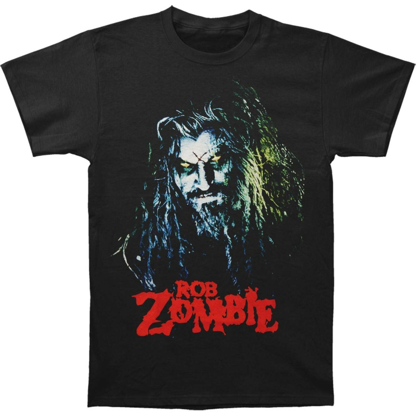 ROB ZOMBIE cd cvr HELLBILLY DELUXE HEAD Official SHIRT XL New white zombie XXXXL