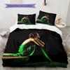 atonement Pattern Bedding Quilt Set Quilt Cover Pillowcase Home Decoration Birthday Gift (1 * duvet cover + 2 * pillowcase, without core)