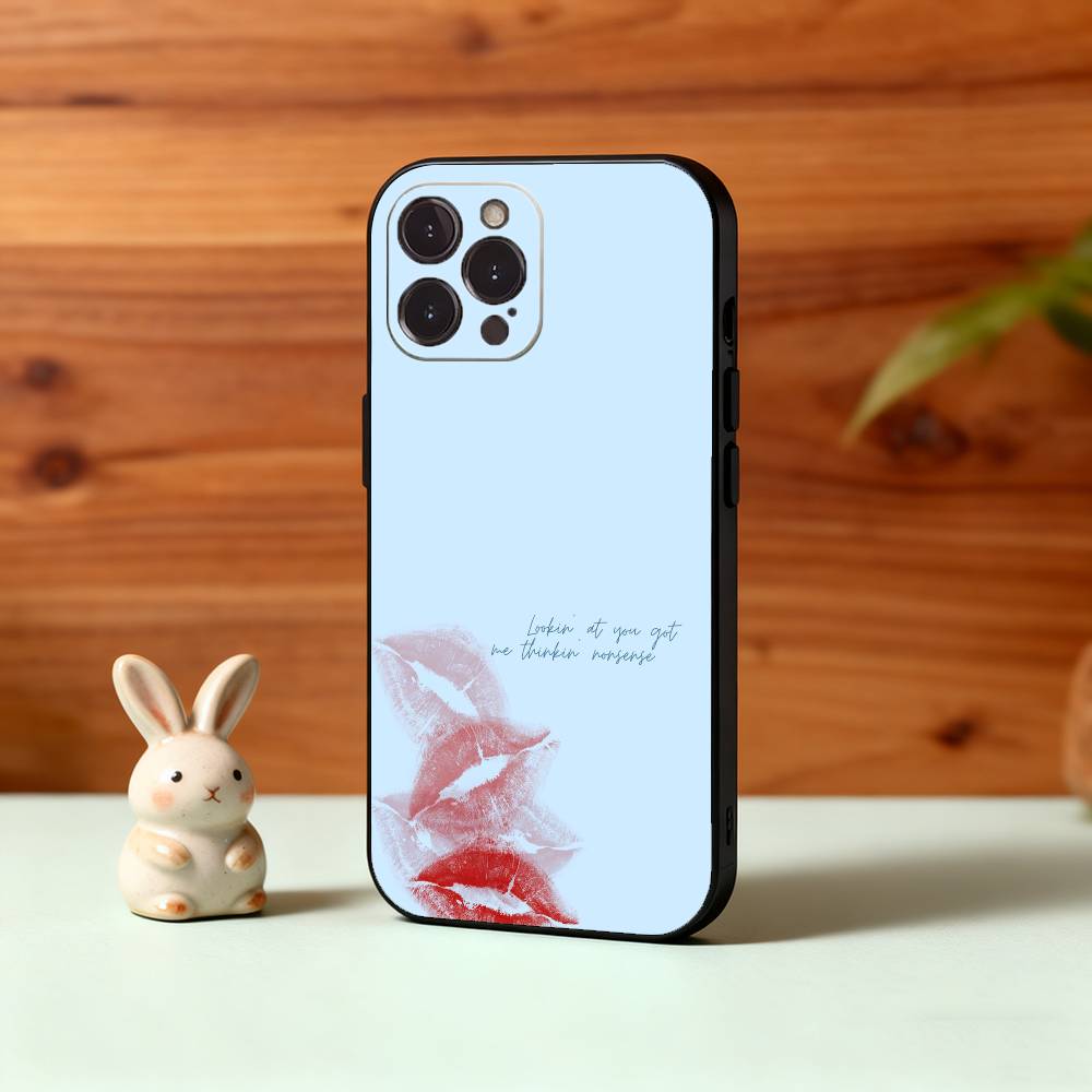 S-Sabrina Carpenter Singer Phone Case For iPhone17 16 15 14 13 12 11 Pro Max Plus,5G Soft Black Case