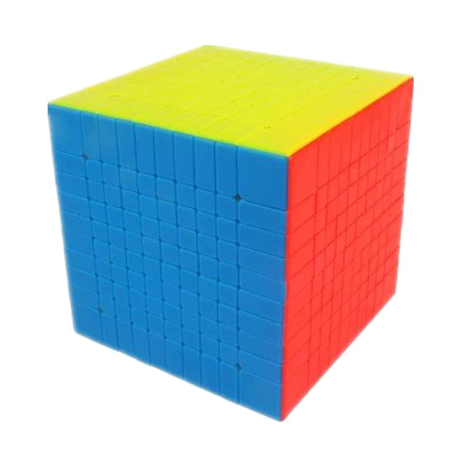 Yuxin Little Magic 10x10 9x9 8x8 Zauberwürfel Professionell Stickerlos Speed Pädagogische Würfel Puzzle Cubo Magico Spielzeug Spiele Geschenke