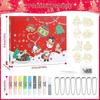 Christmas Crystal Glue Painting, Crystal Colours, Craft Set, DIY Crystal Art Painting Set, Children's Window