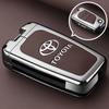 Custodia Copri Telecomando Chiave Auto in Metallo per Toyota Camry RAV4 Forturner Hilux Auris Corolla Avensis Verso Yaris Aygo Scion TC IM Guscio