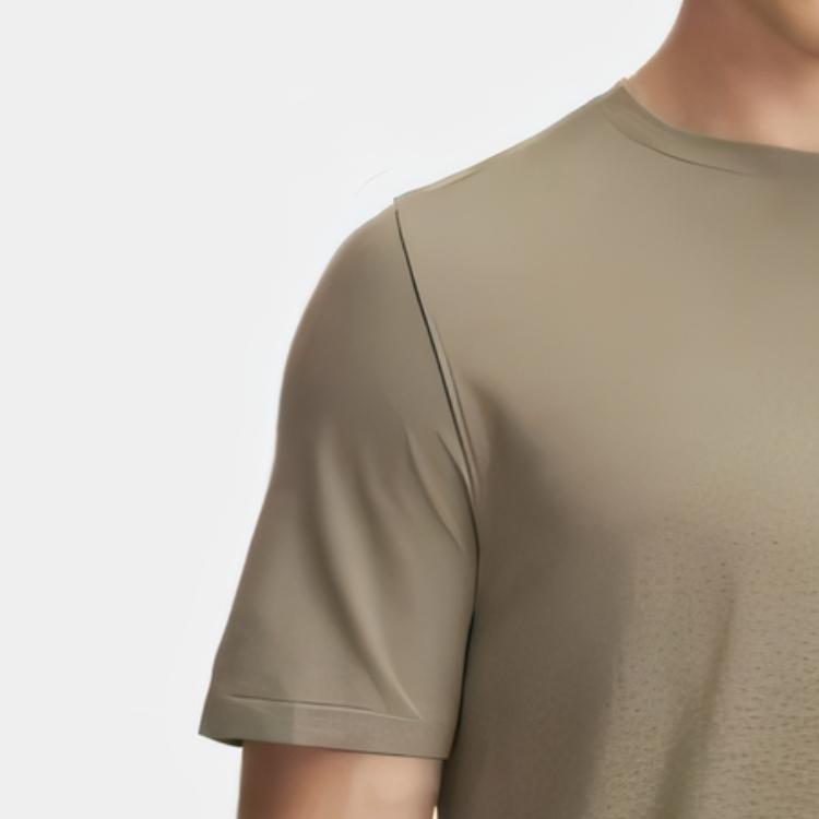 Under Armour Vanish Elite Seamless Fade Comfortable Skin-Friendly Fashion Simple Moisture-Wicking Short Sleeve T-Shirt Men T-Shirts Khaki 1385805-299