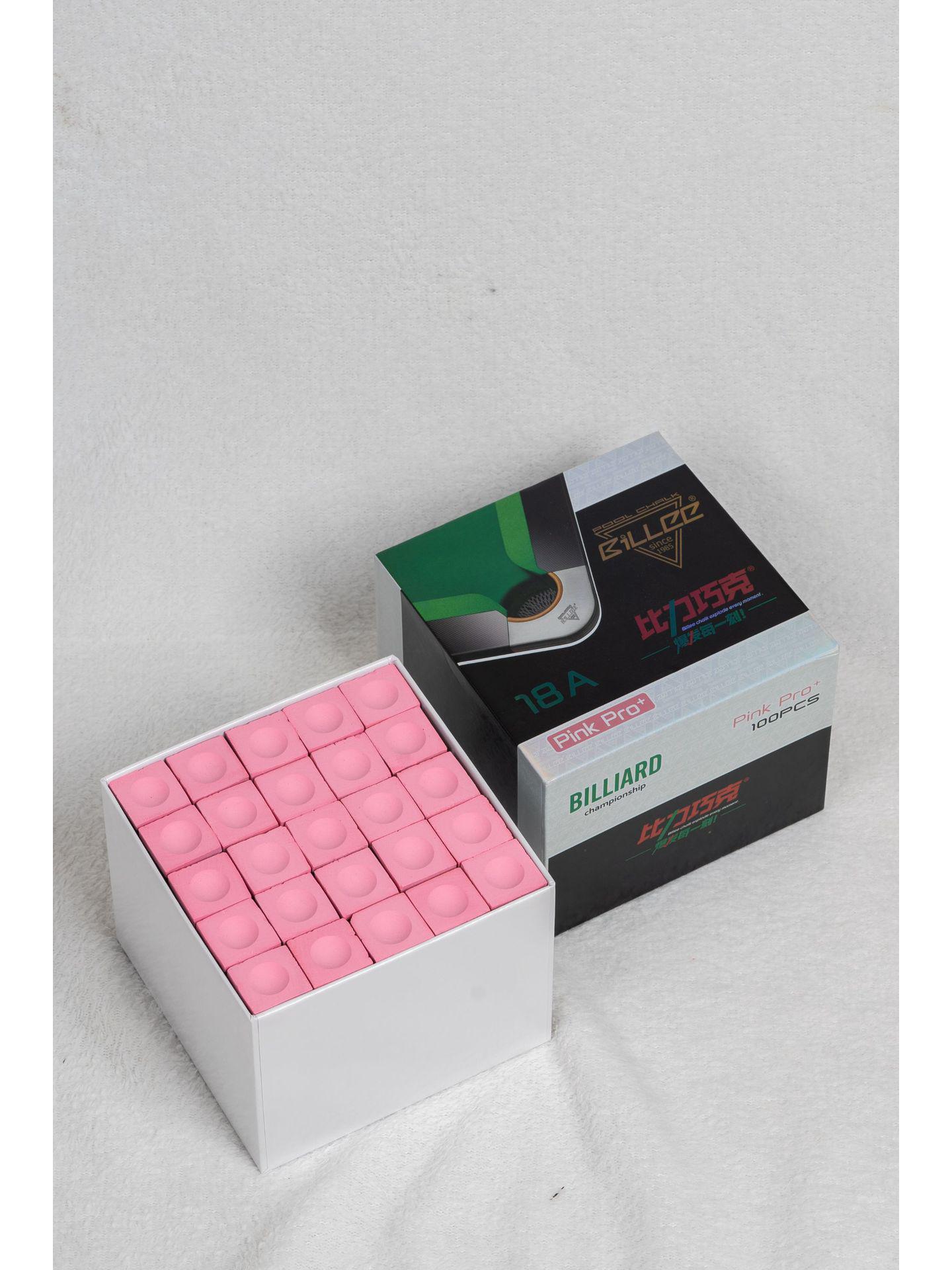 Chalk Set 18A: Small & Large Box for Billiard Room - Neutral Oily Cue Tip Chalk
