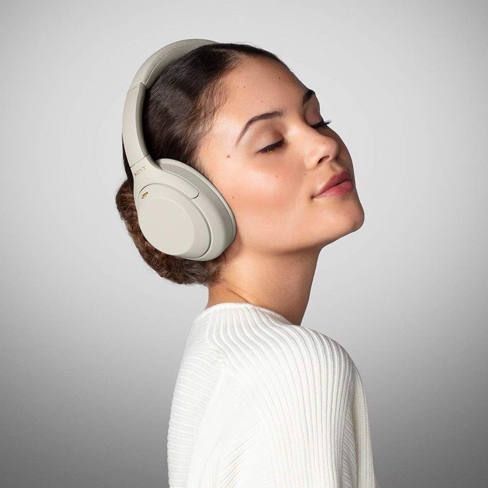 Sony Wh 1000xm4 Wireless Noise Cancelling Headphones Silver Ldac Amazon Alexa 30