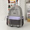 Schoolbag Korean Ins Simple and Versatile Commuter Backpack, Junior High School Girls and College Students Backpacking Travel Lightweight New 