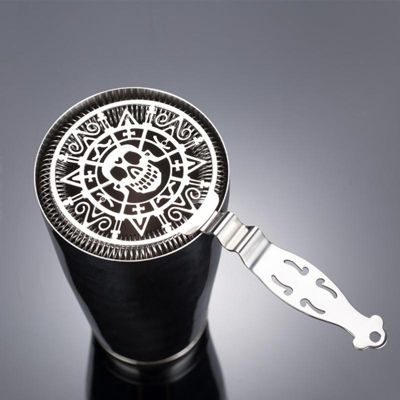Bar Strainer Stainless Steel Strainer Skull And Mechanical Watch Bar Strainer Sprung Creative Bar Deluxe Strainer Bar Tools