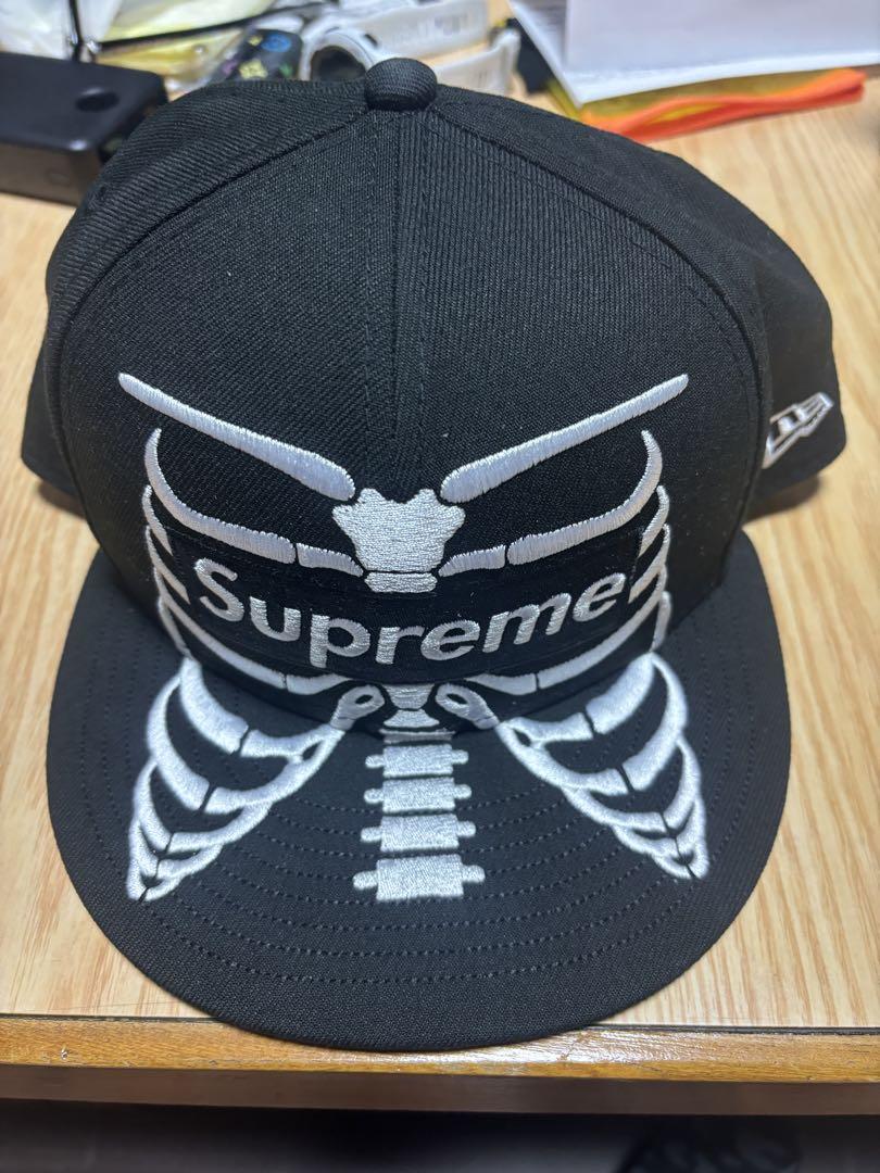 

[USED] Supreme Skeleton Print 59FIFTY Cap, Size 7 3/4