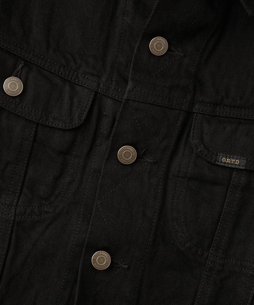 Outstanding 50S Western Rider Selvedge Jacket_Black