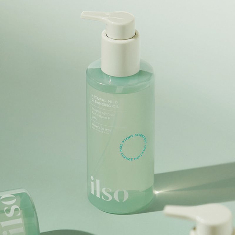 

Ilso Natural Mild Cleansing Oil 200ml Blackhead Fine Dust Exfoliation Pore Care Hypoallergenic Gentle Cleanser