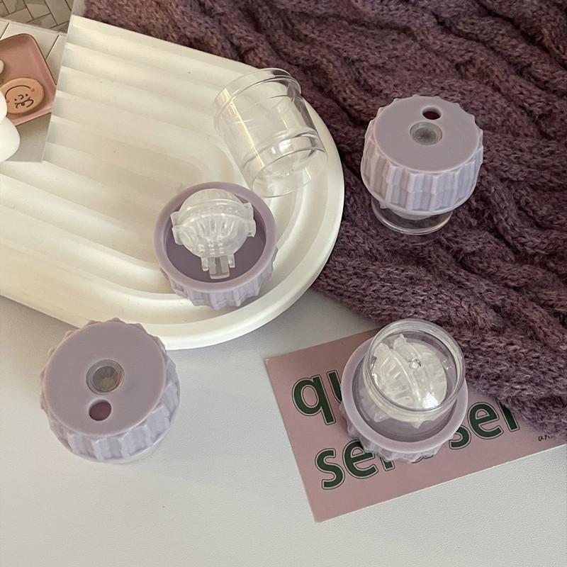 Manual Rotating Contact Lens Cleaner, Cosmetic Contact Lens Cleaner, Contact Lens Case