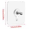 10pcs Traceless Wall Hook  Self Adhesive Pictures Frame Hangers Self Adhesive Hook  Set for Home & Office Decors  Silver