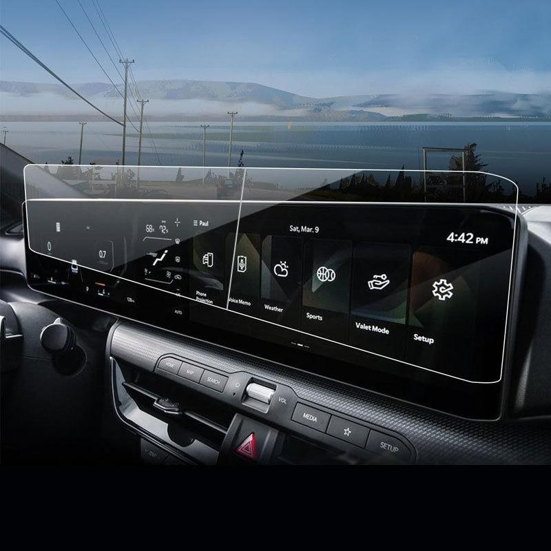Protezione schermo in vetro temperato Per Kia k5/Kia k4 2024 2025 12.3 pollici Auto LCD GPS Navigazione e Cruscotto Pellicola antigraffio