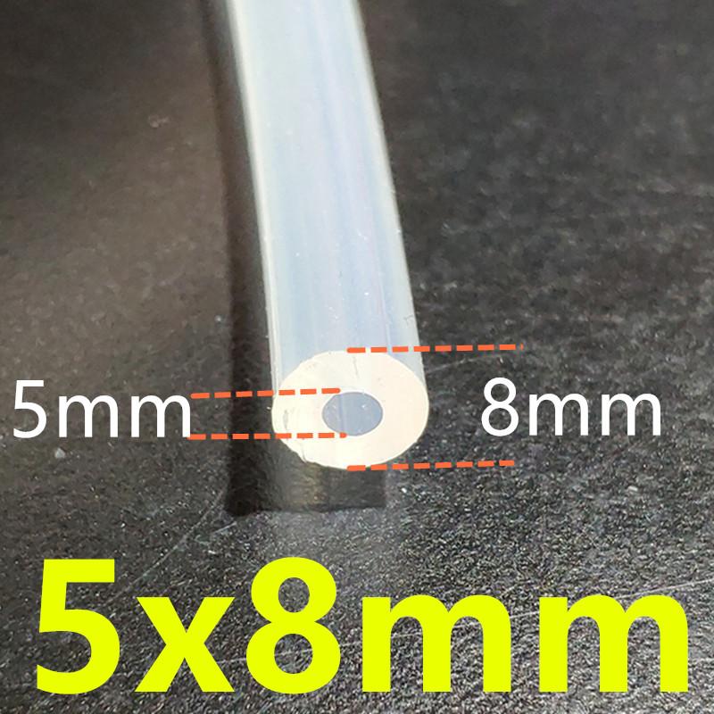1 Meter 27 sizes 0.5mm to 12mm Food Grade Transparent Silicone Tube Rubber Hose Water Gas Pipe Dropshipping Sell At A loss