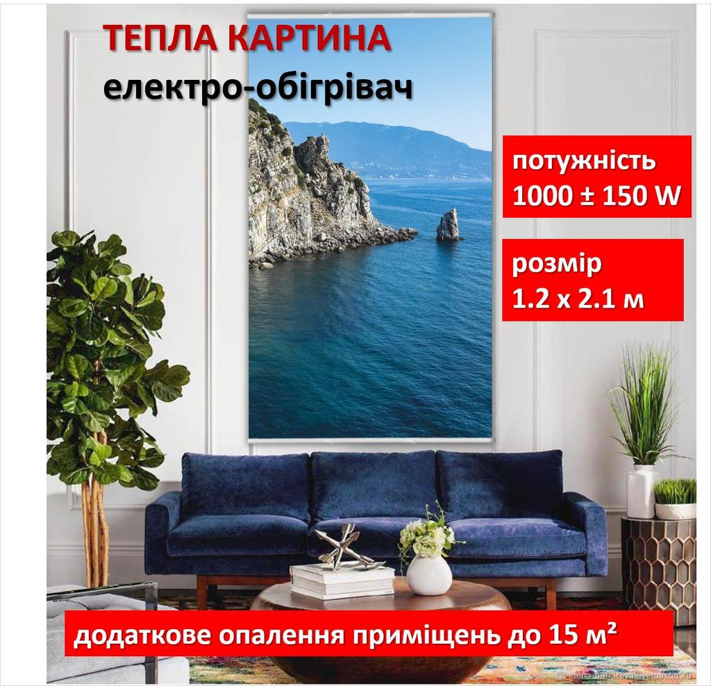 Încălzitor electric mobil cu infraroșu cu folie Model cald 120x200cm/1kW/220V Monocristal