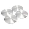 Generic Wheel Center Hub Cap Decal Sticker Plating Magnet Sticker 4pcs