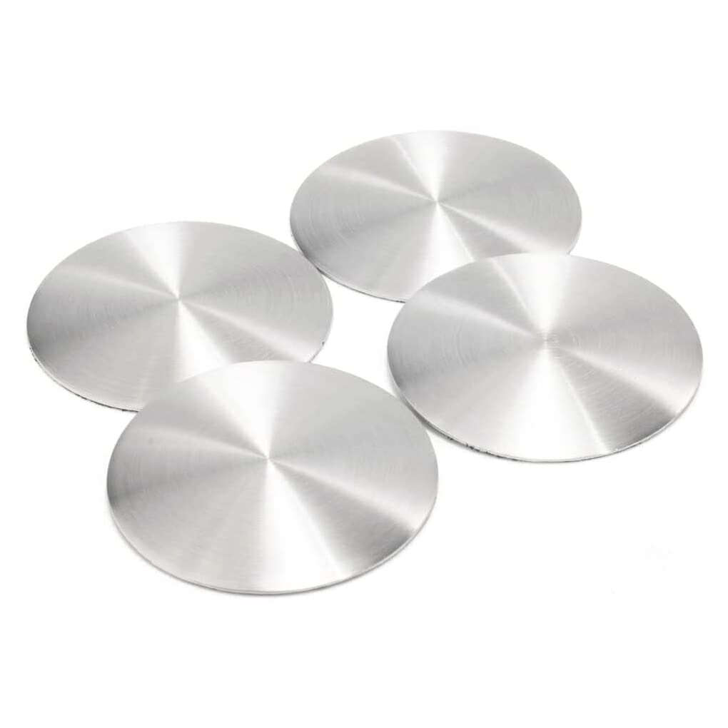 Generic Wheel Center Hub Cap Decal Sticker Plating Magnet Sticker 4pcs