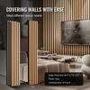 Wood Slat Acoustic Panels 7.9 x 94.5 inch for Modern Wall Decor Light Oak