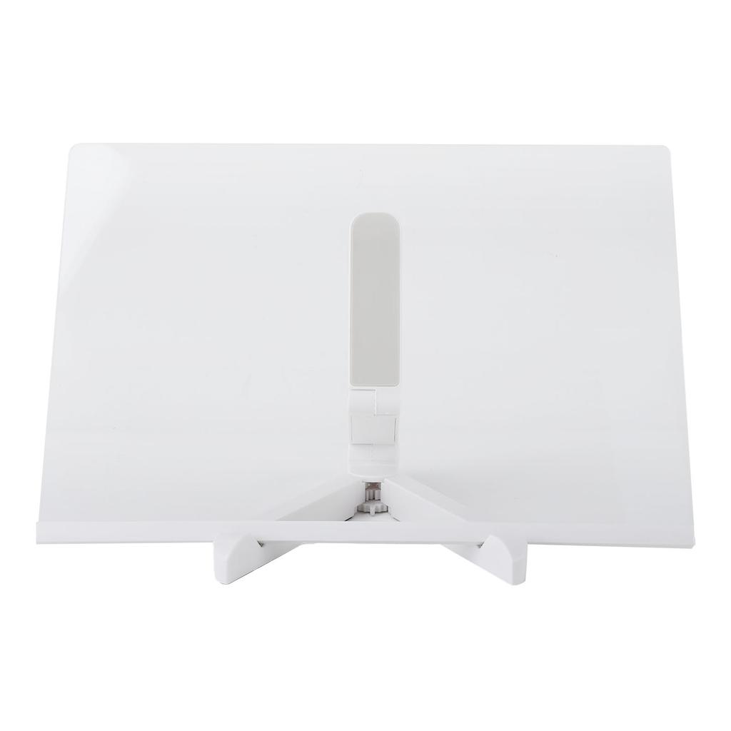 Acrylic Dry Erase Board with Light Clear Desktop Note Memo White Board Notepad Table LED Letter Massage Board with 7