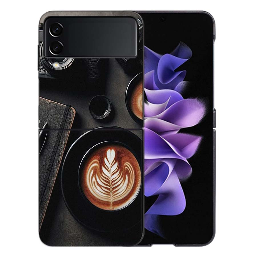 Camera and Souvenirs With Scenery Coque For Samsung Z Flip7 6 Galaxy Case Shockproof Z Flip5 Z Flip3 4 5G Hard Cover Phone TPU