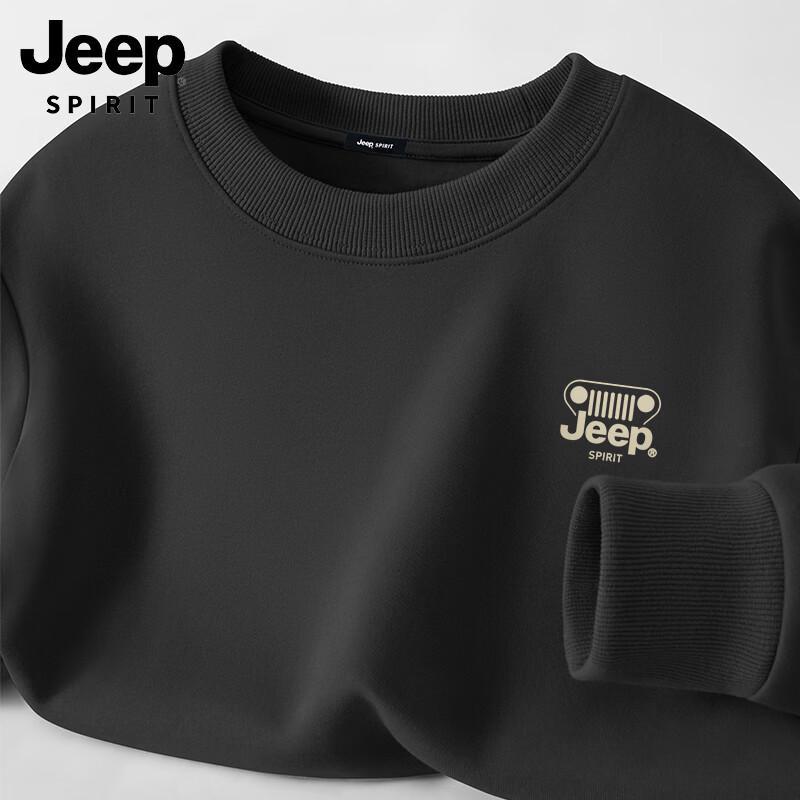 

JEEP SPIRIT Men s Crewneck Pullover Sweatshirt 3XL