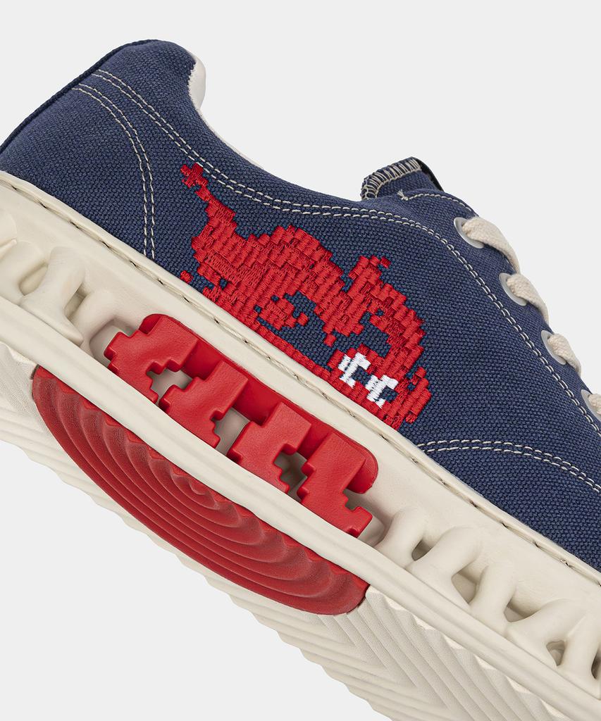 78Under M-4 Graphic Low Top_ Antique Navy