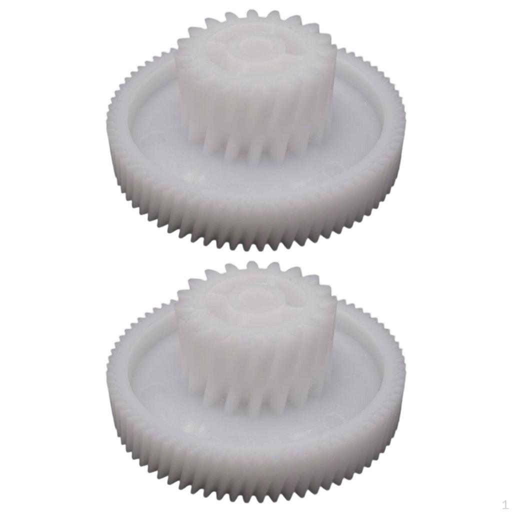 2 Pieces Gear for Meat Grinder Mincer 74/19 Tooth Accessories Attachment Processor