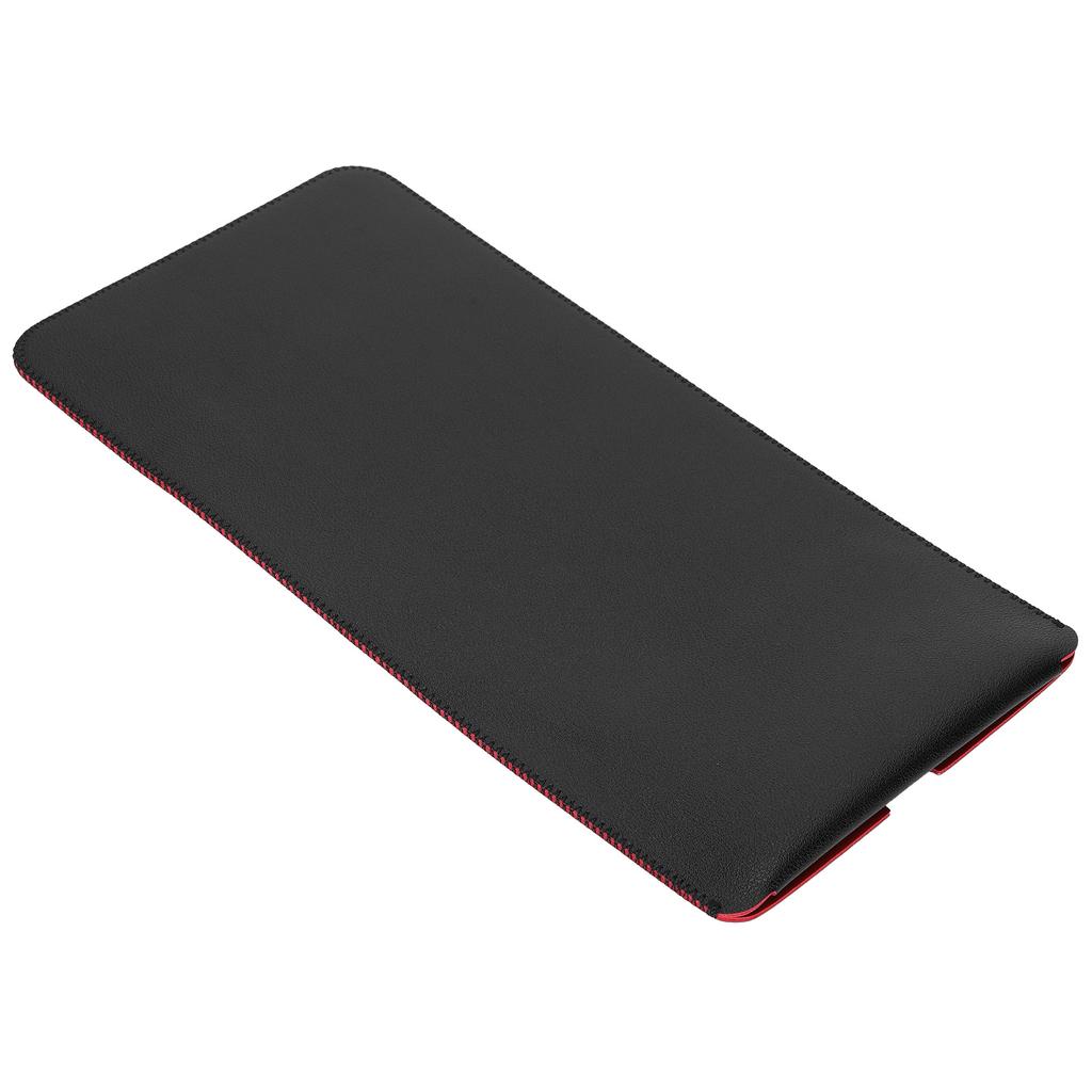 Keyboard Case Thin Portable Dustproof Waterproof Keyboard Carrying Case for Logitech K380(Black Red )