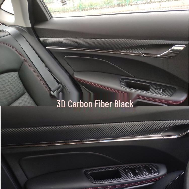 Samolepky z uhlíkových vláken na řadicí páku a konzoli pro Geely Binrui 18-19