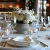 Round Catering Banquet Tablecloth 260Cm White