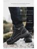 2024 Autumn/Winter Large Size Martin Boots - High Top, Casual Cotton Hiking & Workwear Shoes