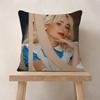 Pop Beautiful Singer S-Sabrina Carpenter Cushion Cover Decorative Pillow Sofa Home Decor Case Pillow Cases