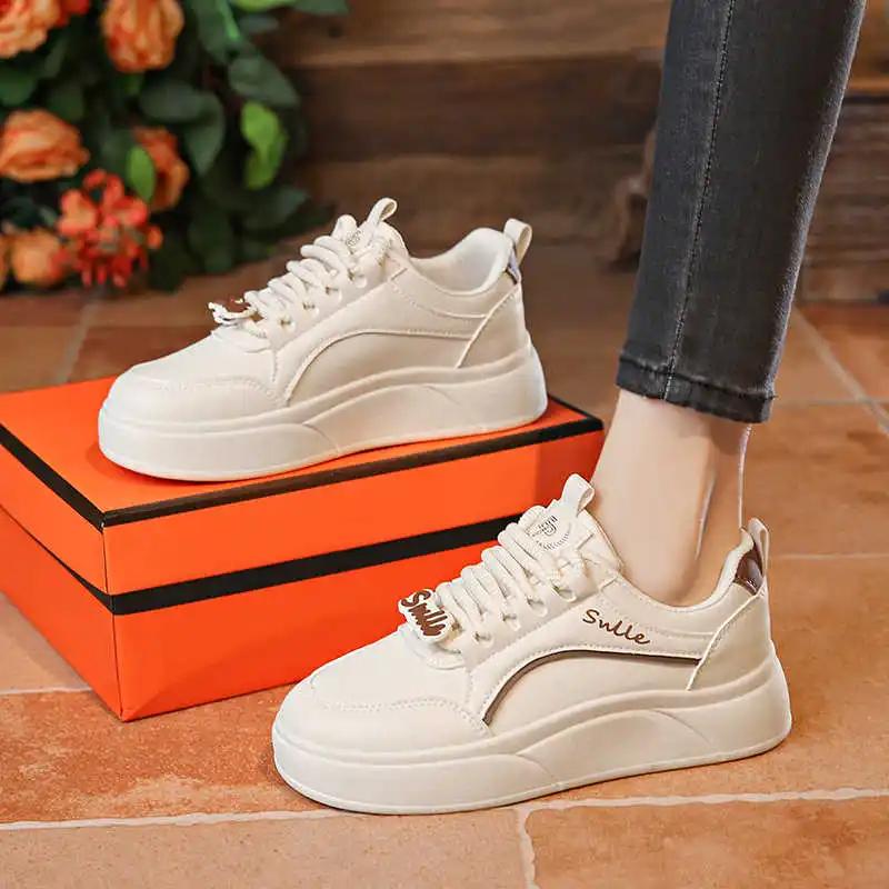Fashion Flat Sole Lace-up Women's Black Boot Mary Jane Women's Sports Shoes Sneakers Women's Vintage Shoes Casuall