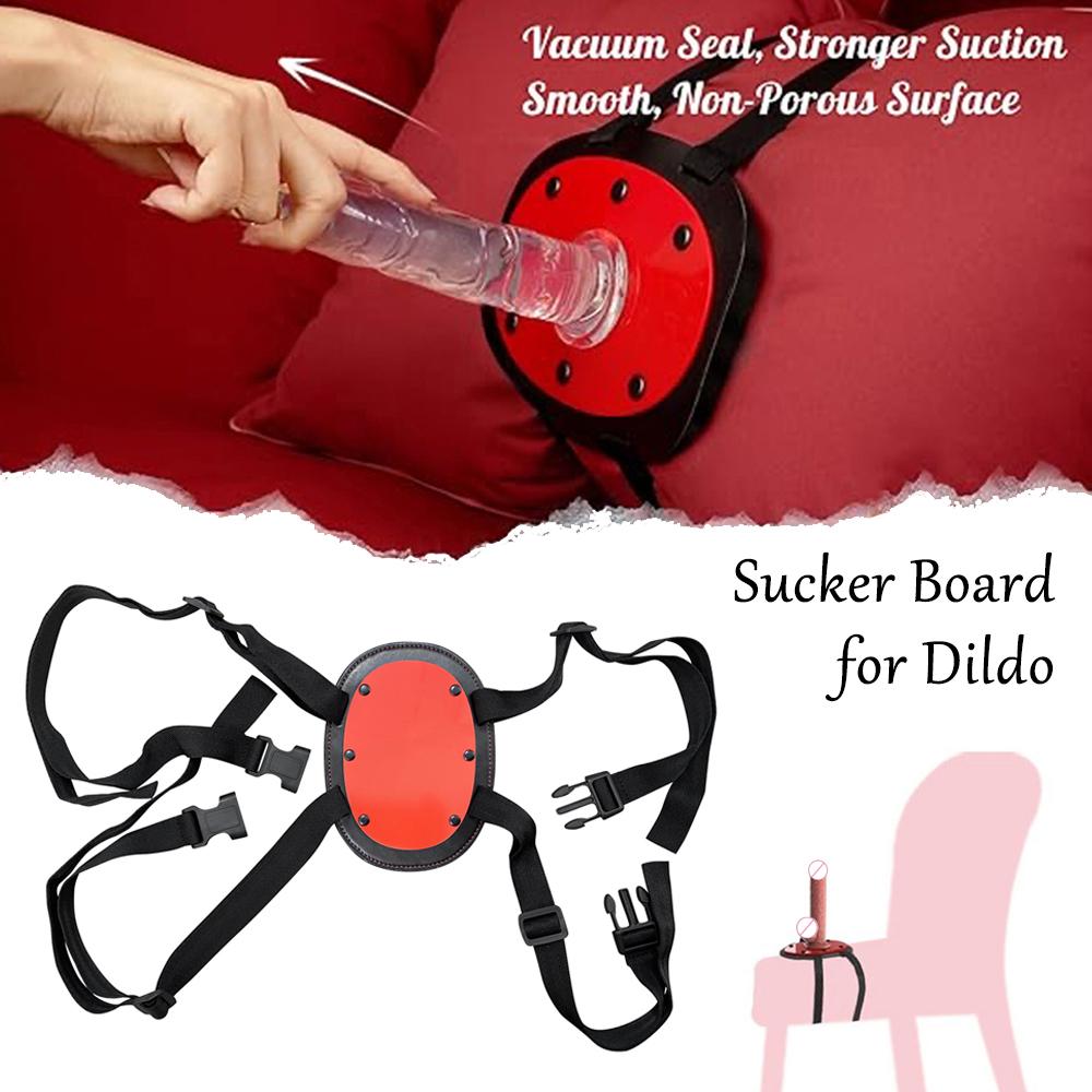 Adjustable Strong Suction Strap On Harness Dido Holder Dildo Cushion Suction Cup Mount Sex Saddle for Chair Swing Sofa Platform