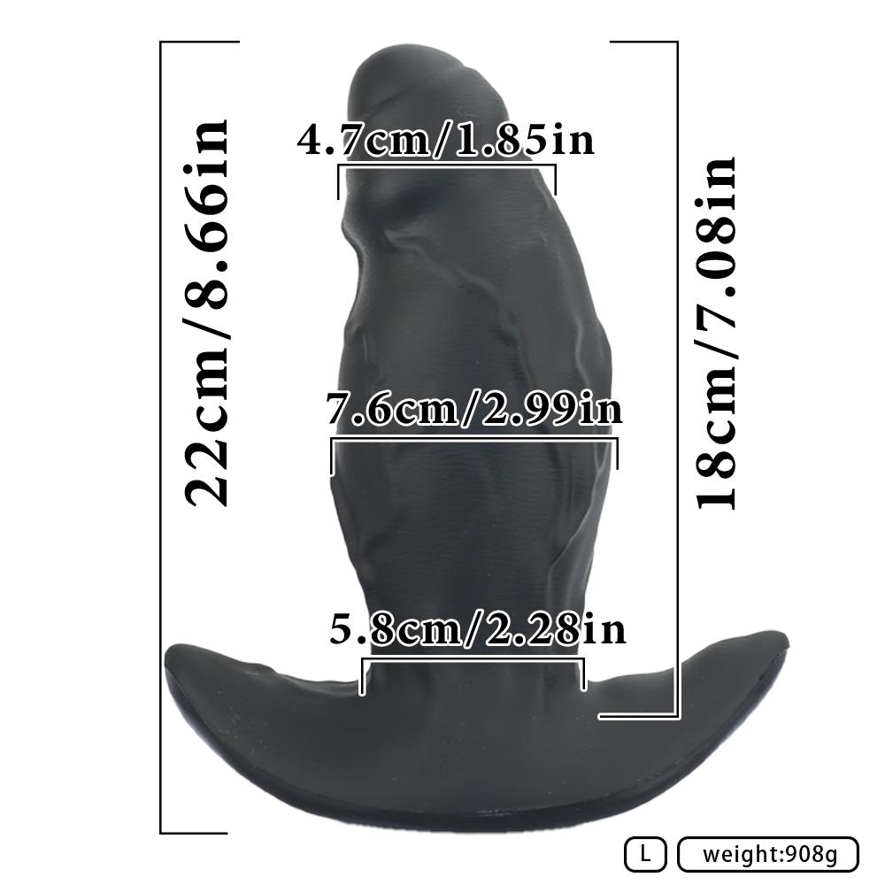 Silicone Butt Plug Dildo Masturbator Dilator Sex Toy Fisting Strap on Penis Big Dick