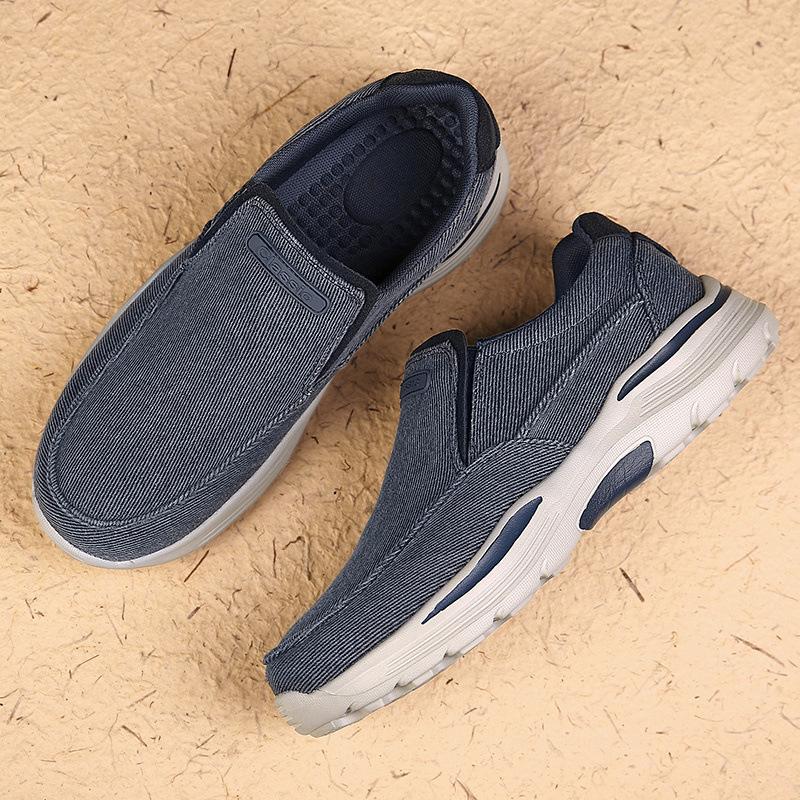 Cloth Shoes Men's Old Beijing Cloth Shoes Thick Soled Men's Oversized Size 48 Cloth Shoes