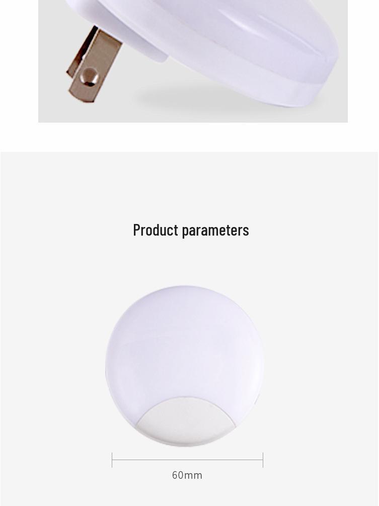 Smart Sensor Night Light: Energy-Efficient LED Bedside Lamp