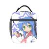 Gojo Satoru Heat-keeping Lunch Bags Thermal Tote Reusable,Meal Container Jujutsus Kaisens Big Tote Lunch Box Food Organizer Bags