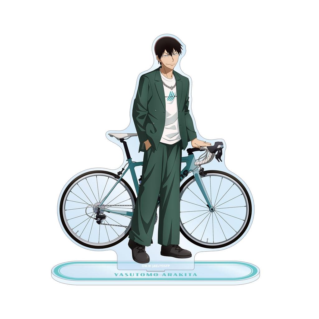Yowamushi Pedal LIMIT BREAK Original Yasutomo Arakita Casual Clothes x Road Bike Extra Large Acrylic Stand Illustration Ver.