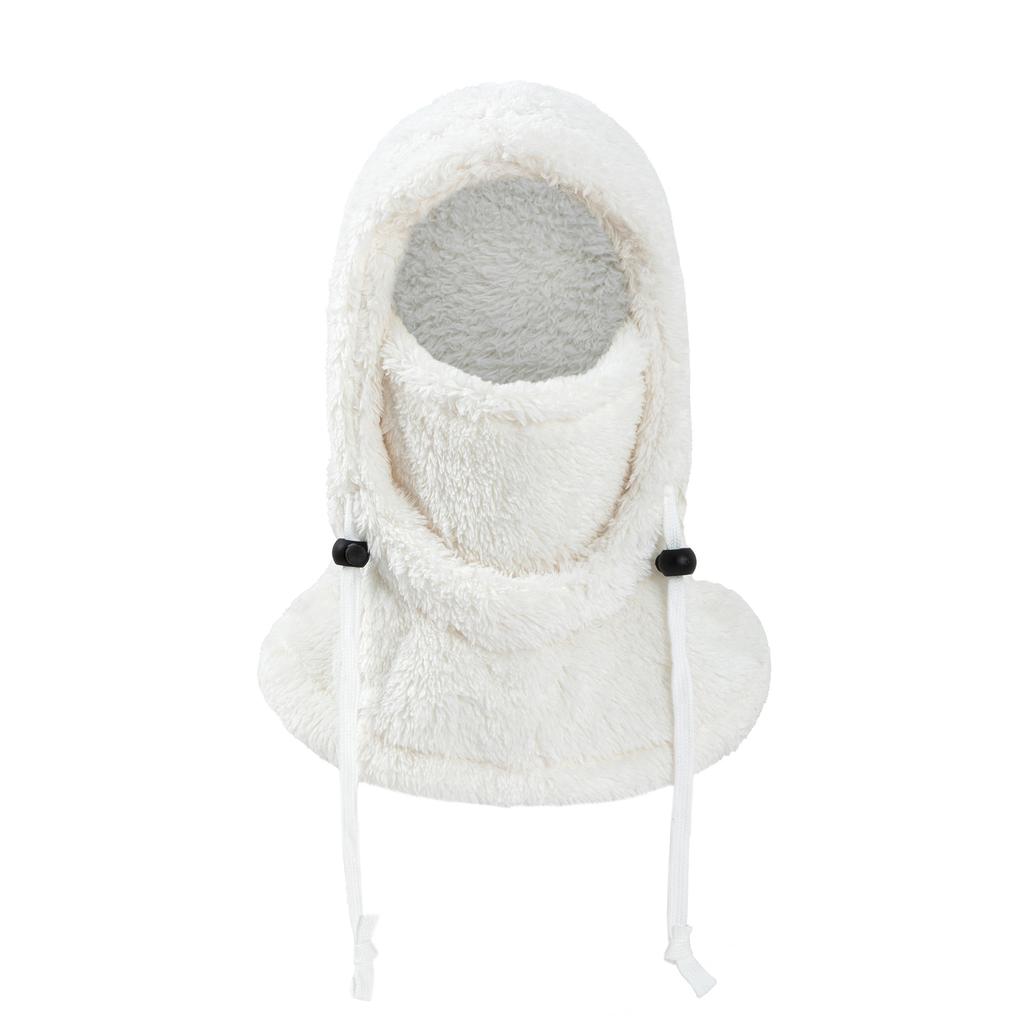 Autumn and Winter Cute Little Bear Ear Children's Pullover Hat, Outdoor Warm Ear Protection Scarf One-piece Hat, Windproof Hat